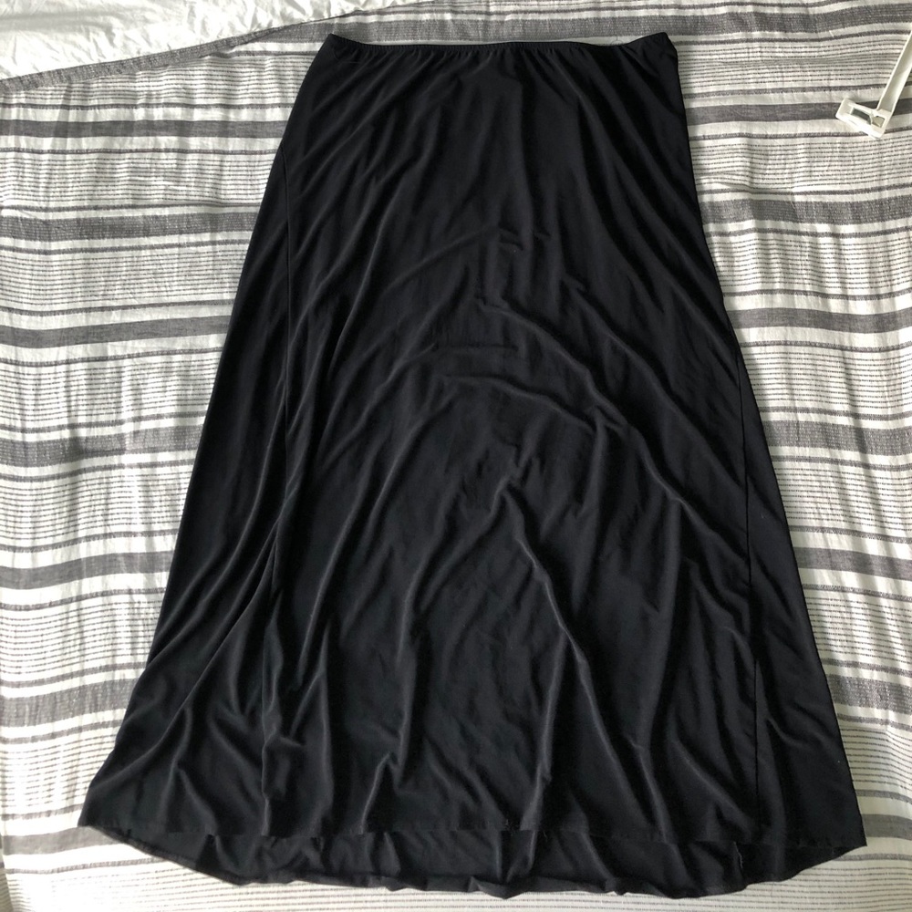 Flowy A-line skirt